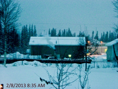 5055 Palo Verde Ave, Fairbanks, Alaska Feb 8, 2013 @ 8.35 am